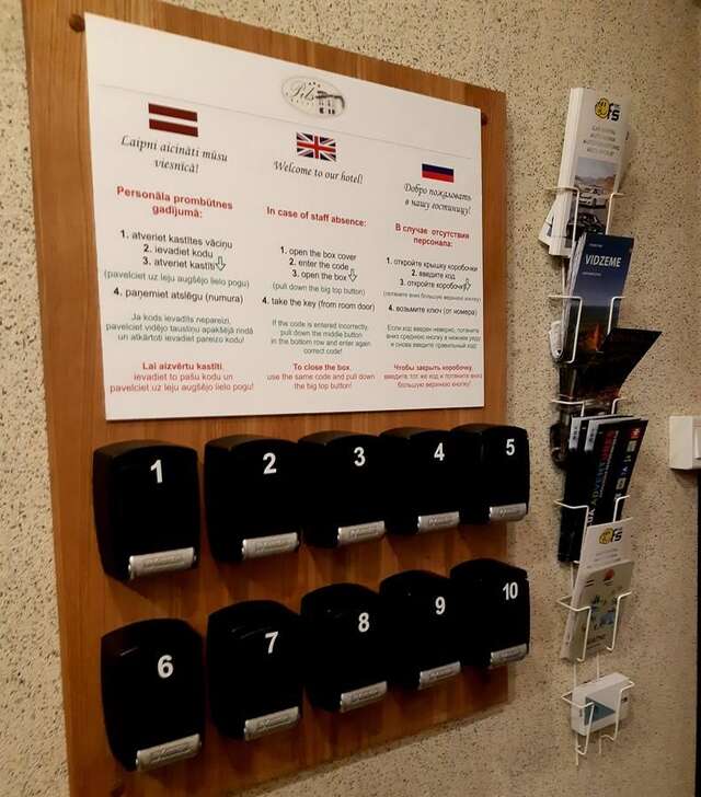 Отель Hotel Pils with Self-Check in Сигулда-6